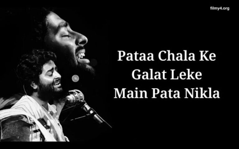 Pata Chala Ki Galat Leke Main Pata Nikla Lyrics